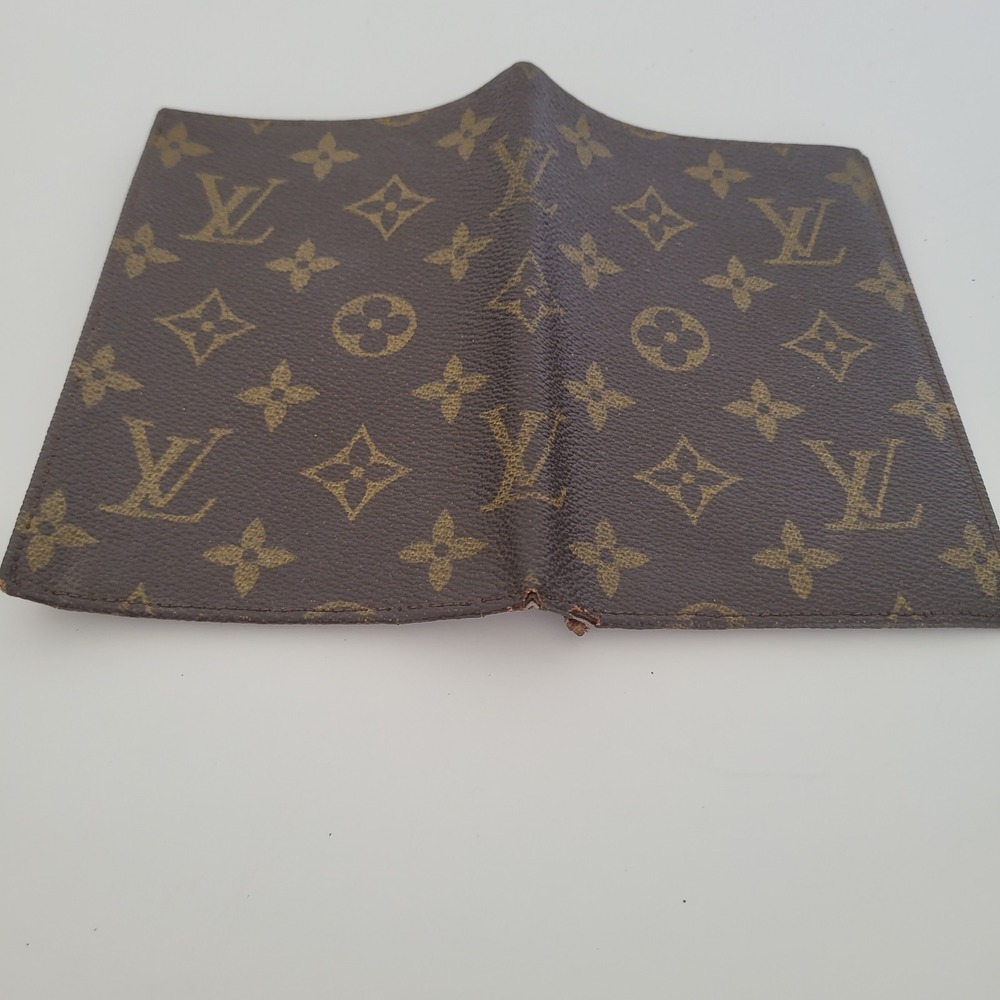 Louis Vuitton Vintage Monogram Passport Cover Long Wallet Brown France - Picture 13 of 13